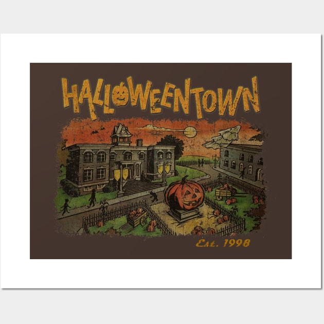 Halloweentown est 1998 Fresh Art Wall Art by DESIPRAMUKA